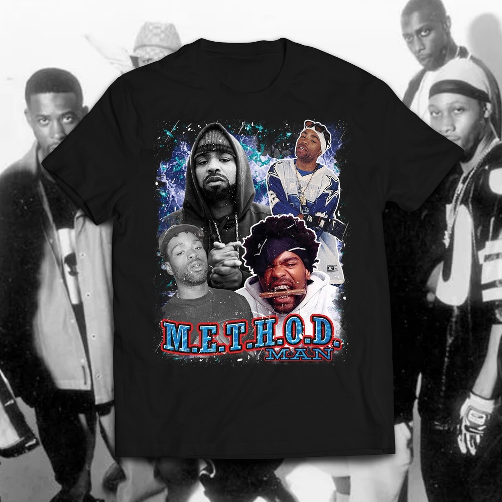Vintage Style Method Man Rap Tee